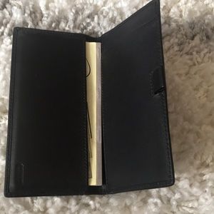 Coach checkbook holder